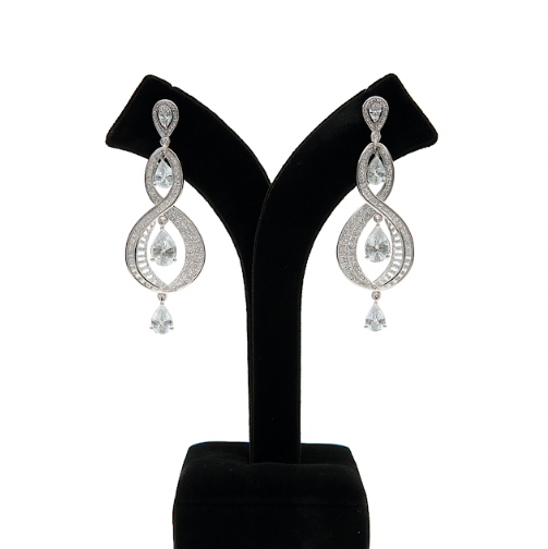Elegant Crystal Party Wear Earrings for Women